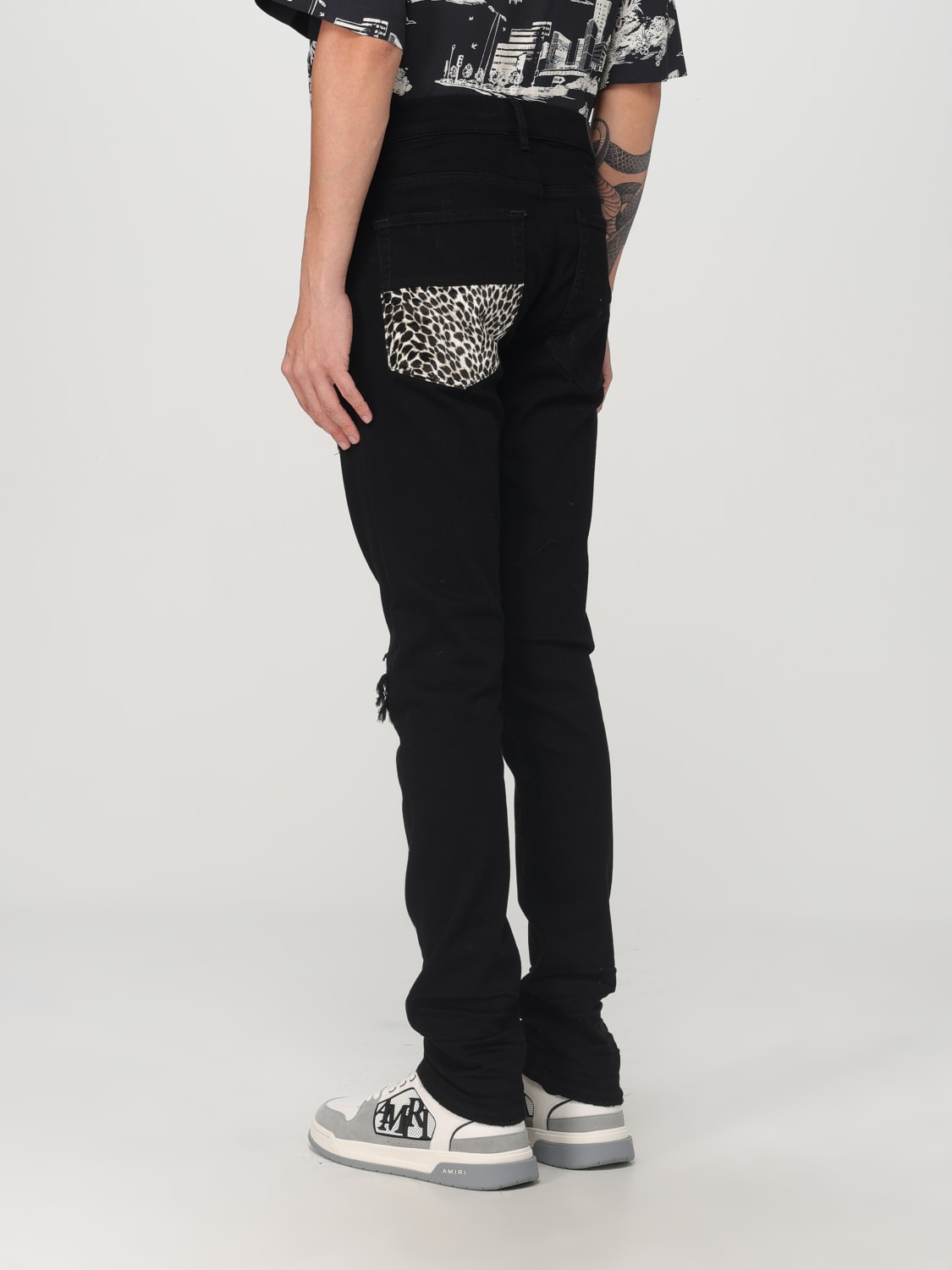 AMIRI JEANS: Jeans men Amiri, Black - Img 3