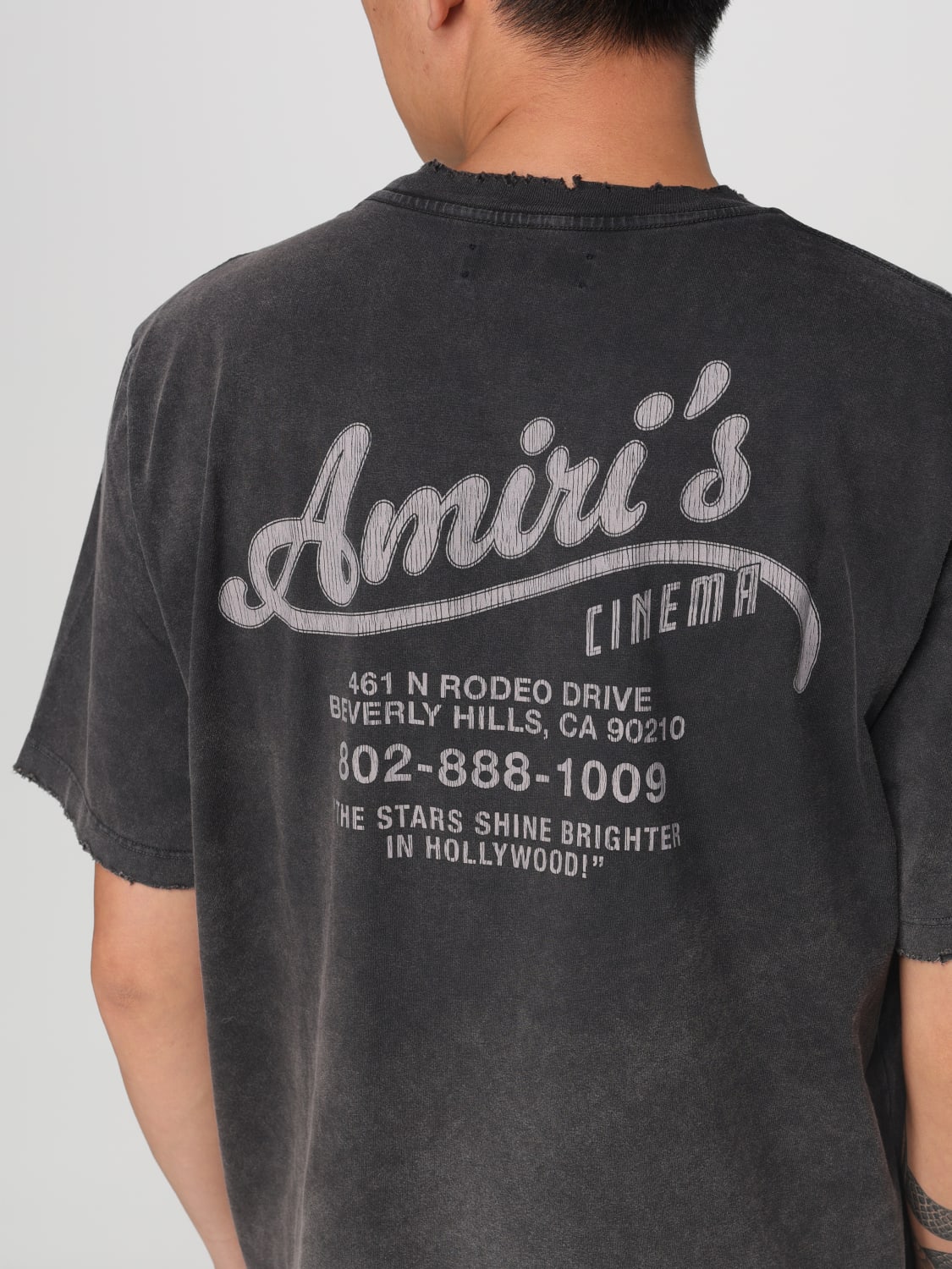 AMIRI CAMISETA: Camiseta hombre Amiri, Negro - Img 5