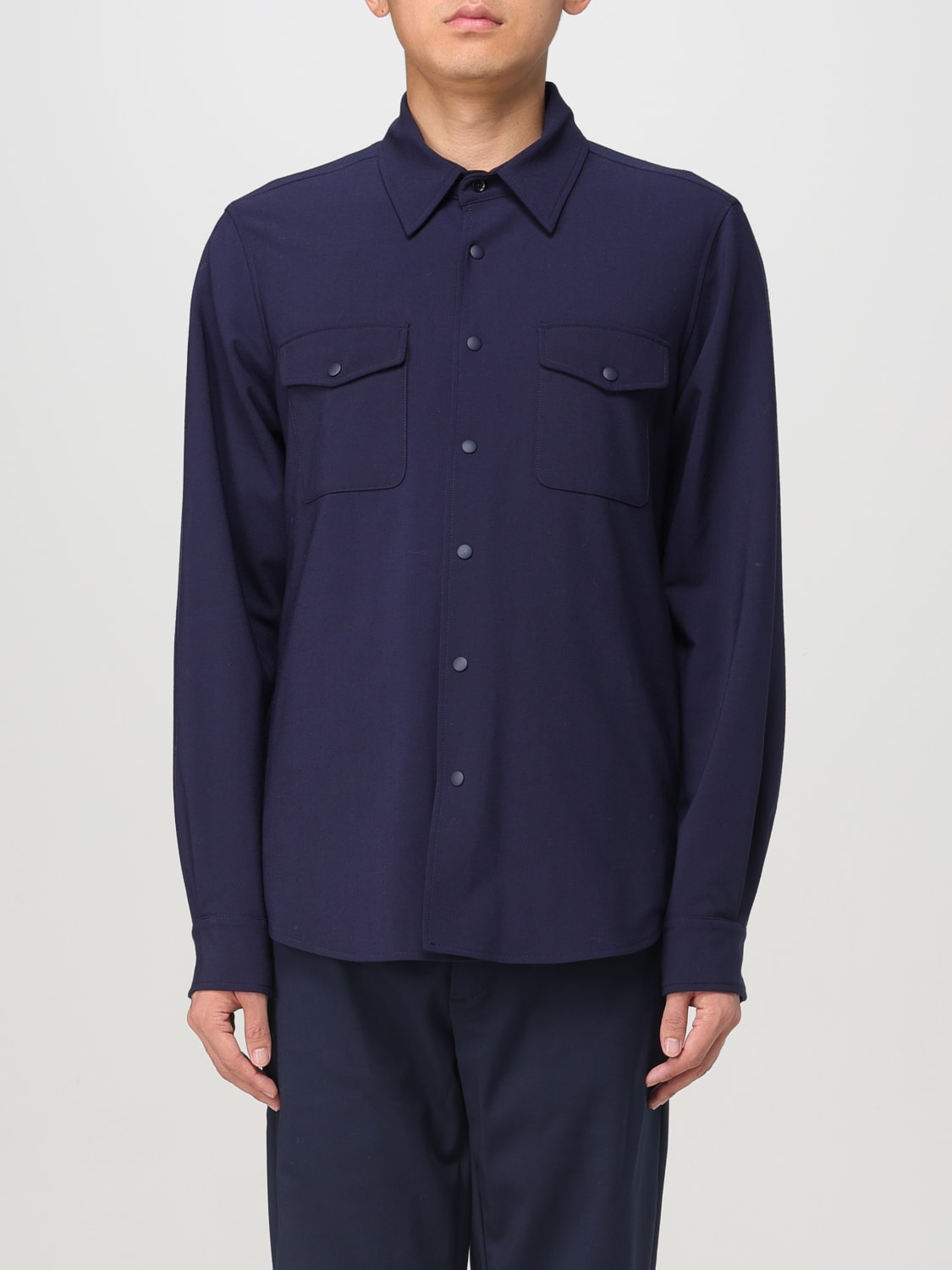 ASPESI CHEMISE: Chemise homme Aspesi, Bleu - Img 1