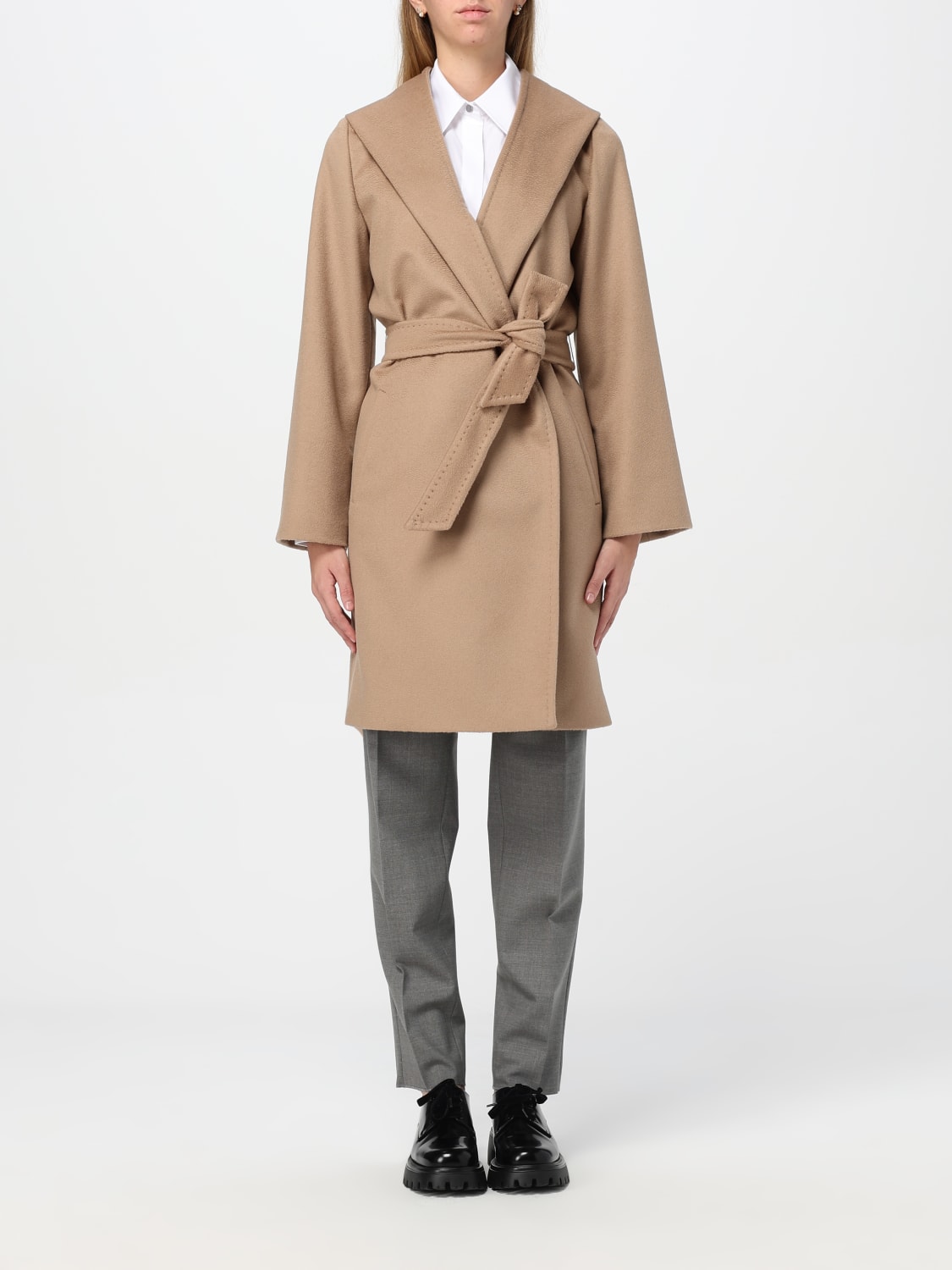 MAX MARA MANTEAU: Manteau femme Max Mara, Chameau - Img 1