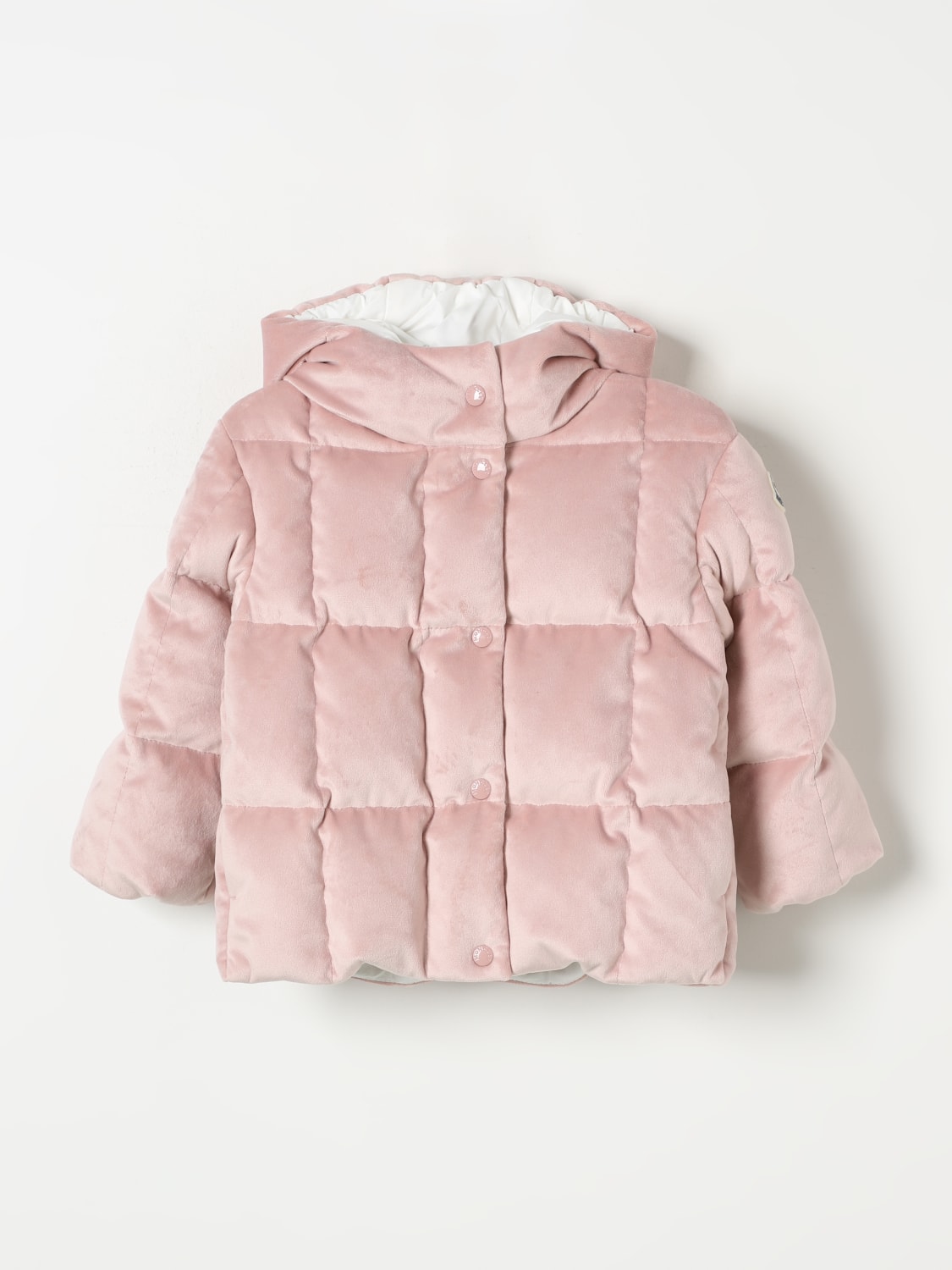 MONCLER GIACCA: Giacca bambino Moncler, Rosa - Img 1