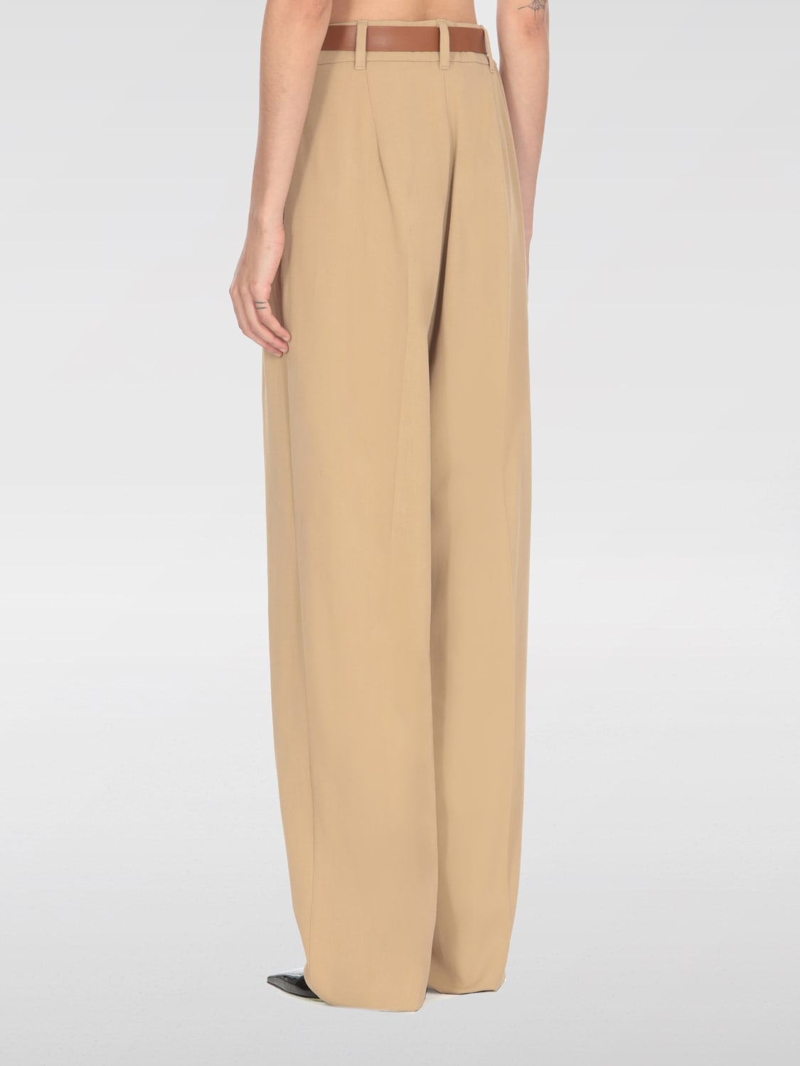 MAX MARA PANTS: Pants woman Max Mara, Beige - Img 2