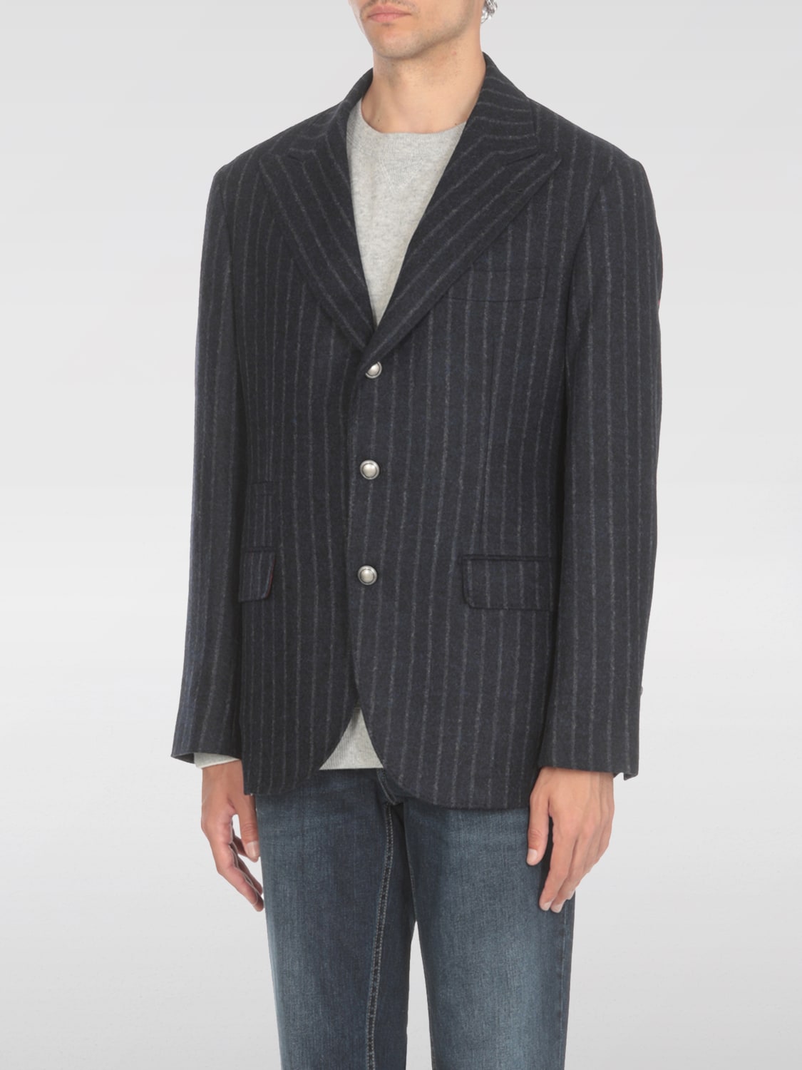 Giglio Blazer Brunello Cucinelli in lana