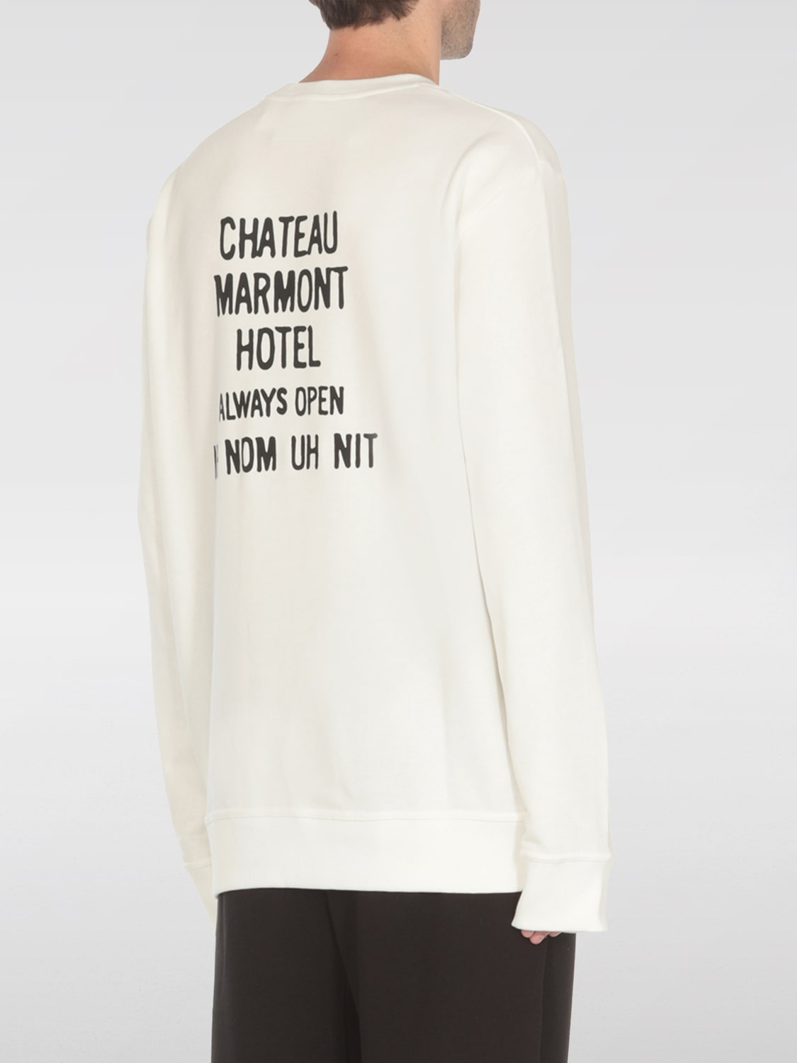 IH NOM UH NIT SWEATSHIRT: Sweater men Ih Nom Uh Nit, White - Img 2