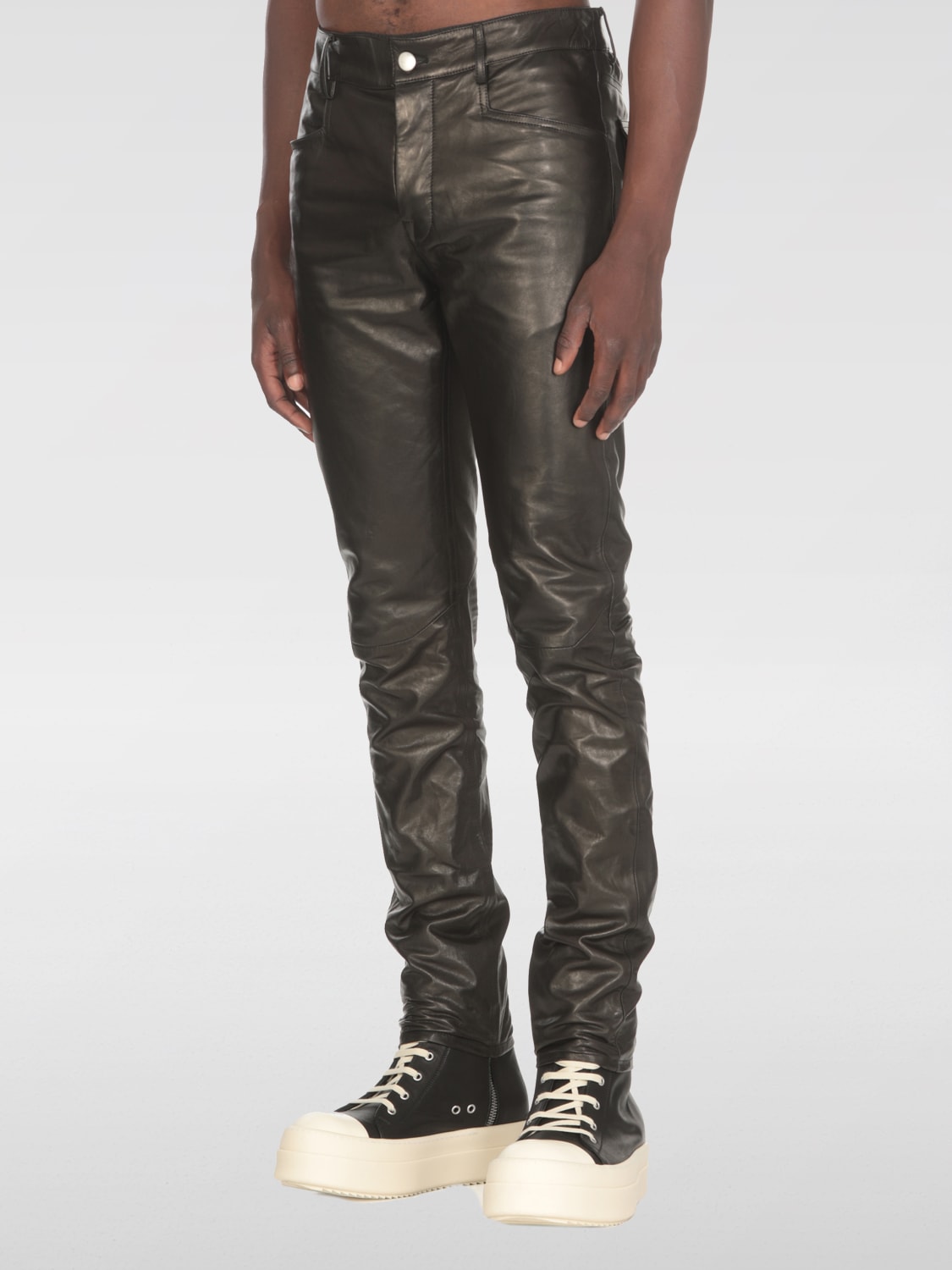 RICK OWENS PANTS: Pants men Rick Owens, Black - Img 1