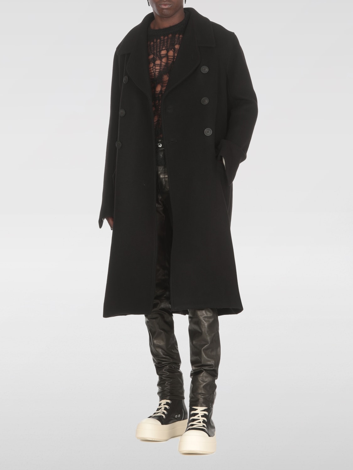 RICK OWENS PANTS: Pants men Rick Owens, Black - Img 2