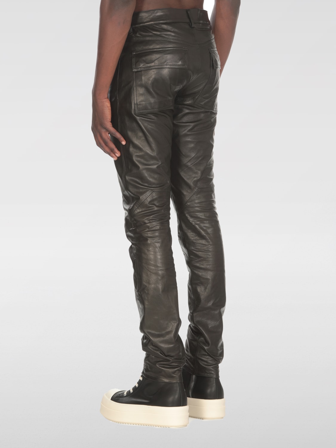 RICK OWENS PANTS: Pants men Rick Owens, Black - Img 3