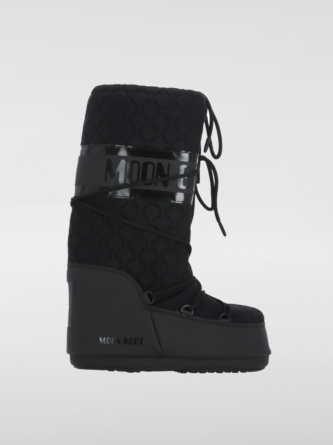 Giglio Stivale da neve Icon Moon Boot in nylon trapuntato e pelle sintetica