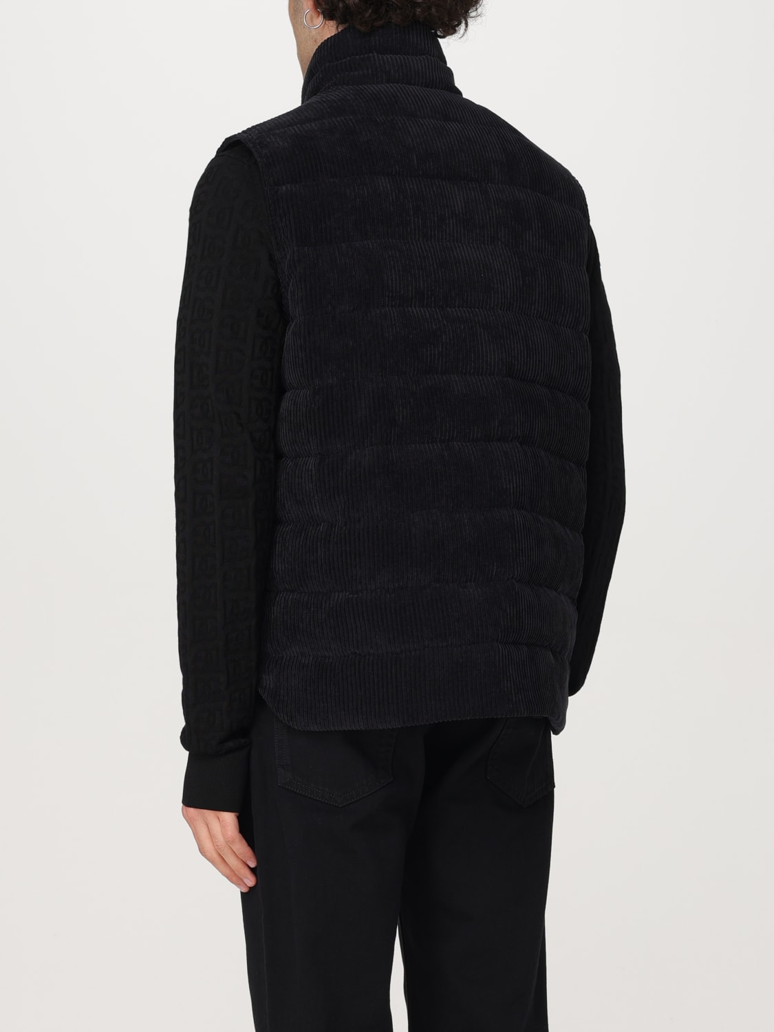 DOLCE & GABBANA SUIT VEST: Jacket men Dolce & Gabbana, Black - Img 3