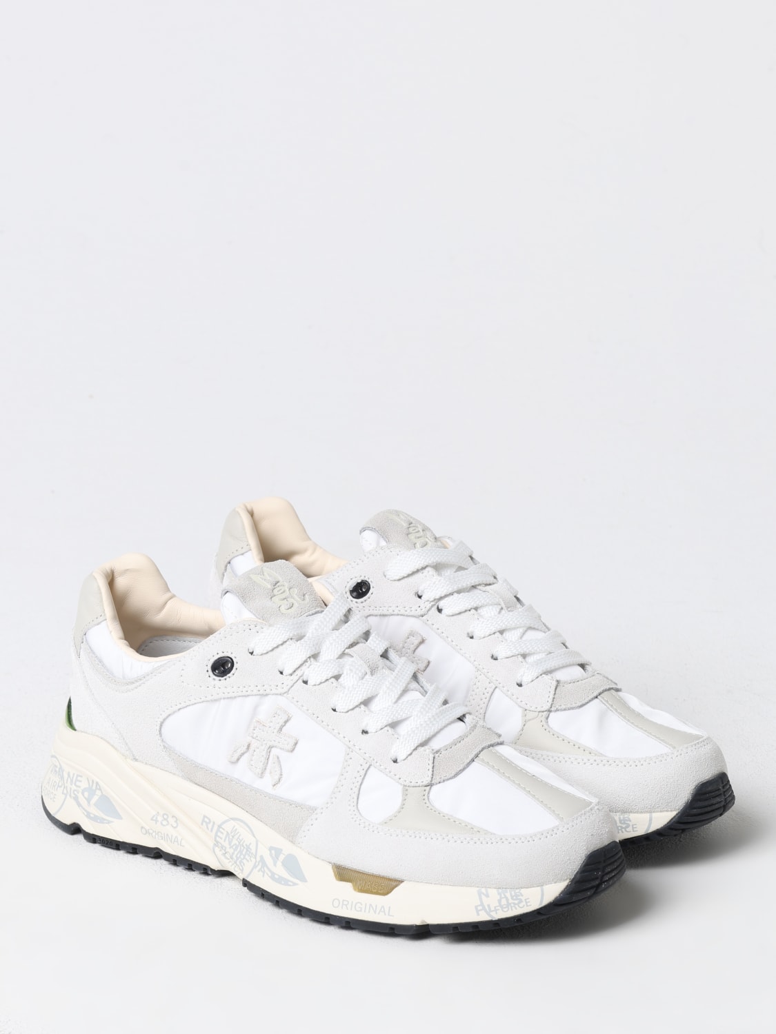 PREMIATA BASKETS: Baskets femme Premiata, Blanc - Img 2