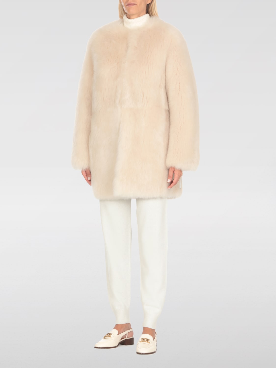 Giglio Cappotto Fabiana Filippi in shearling