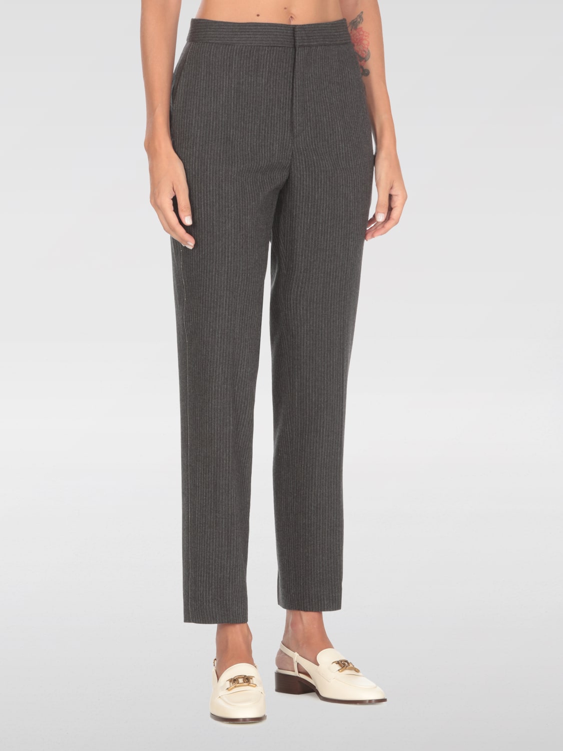 FABIANA FILIPPI PANTS: Pants woman Fabiana Filippi, Grey - Img 1