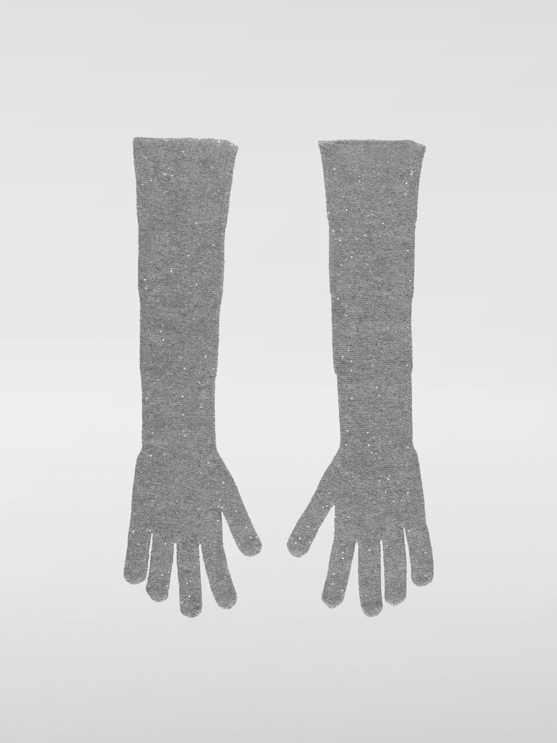 FABIANA FILIPPI GUANTES: Guantes mujer Fabiana Filippi, Gris - Img 1