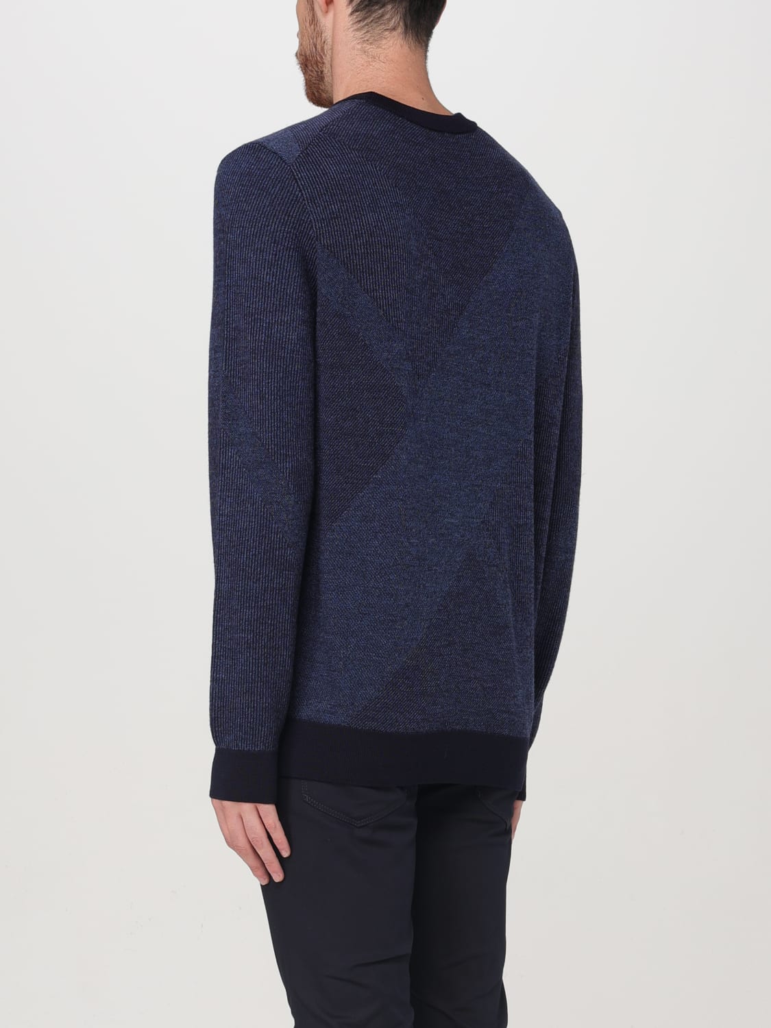 BOSS SWEATER: Sweater men Boss, Black - Img 2