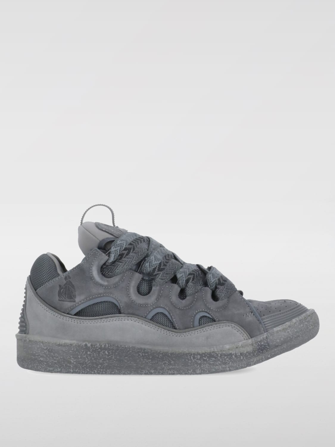 Giglio Sneakers Curb Lanvin in pelle e mesh