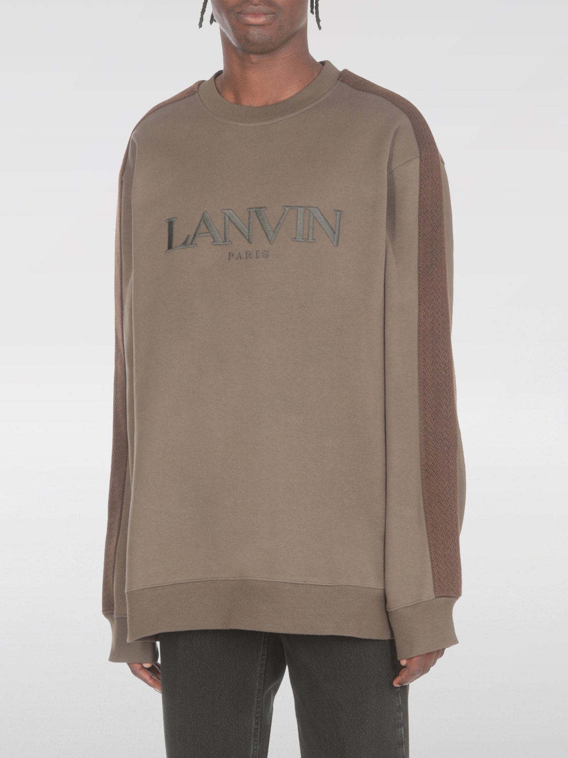 LANVIN SWEATSHIRT: Sweater men Lanvin, Green - Img 1