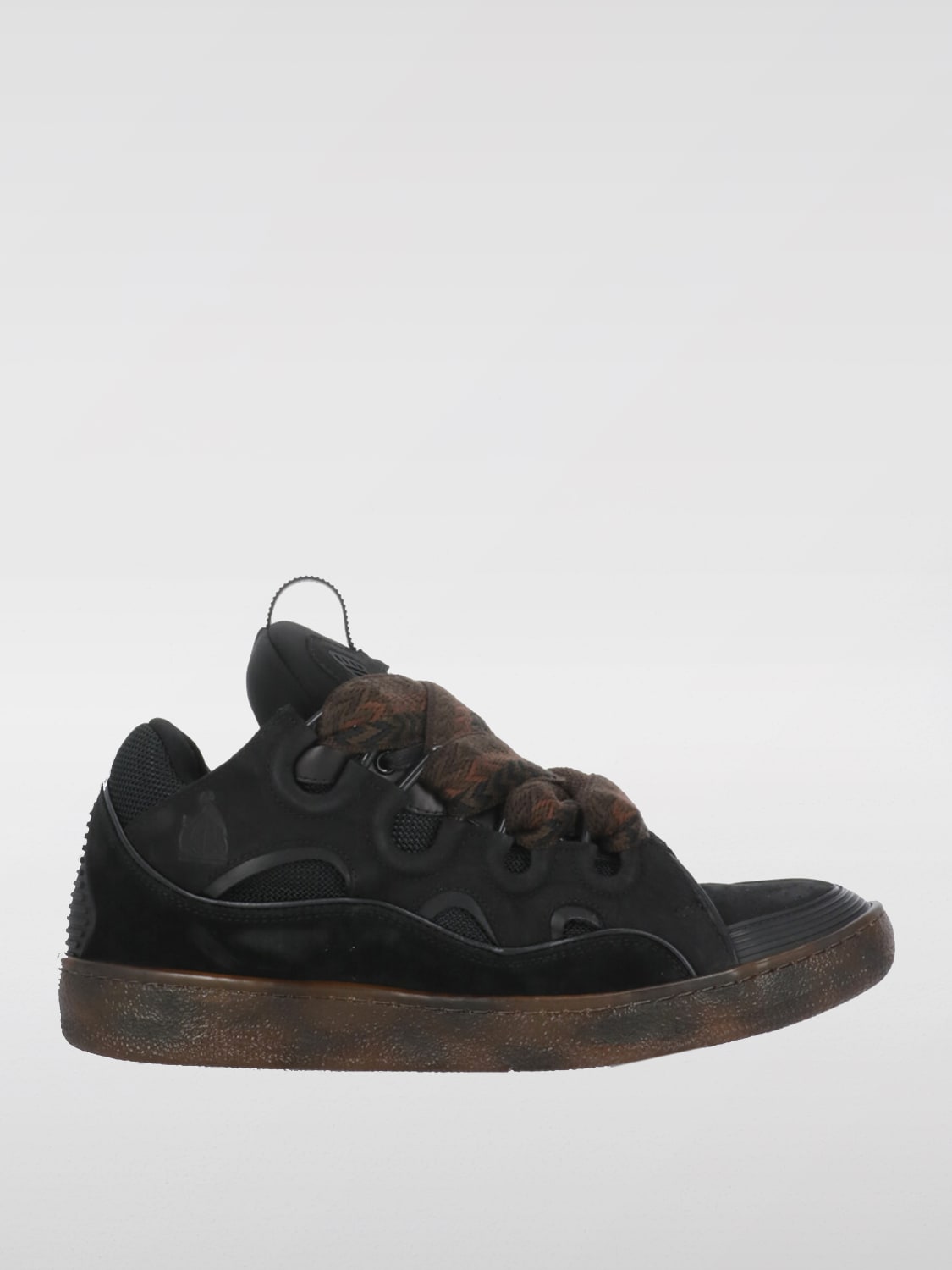 Giglio Sneakers Curb Lanvin in pelle e mesh used