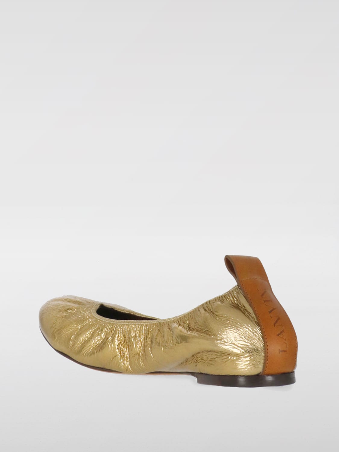 LANVIN BALLET FLATS: Shoes woman Lanvin, Gold - Img 2