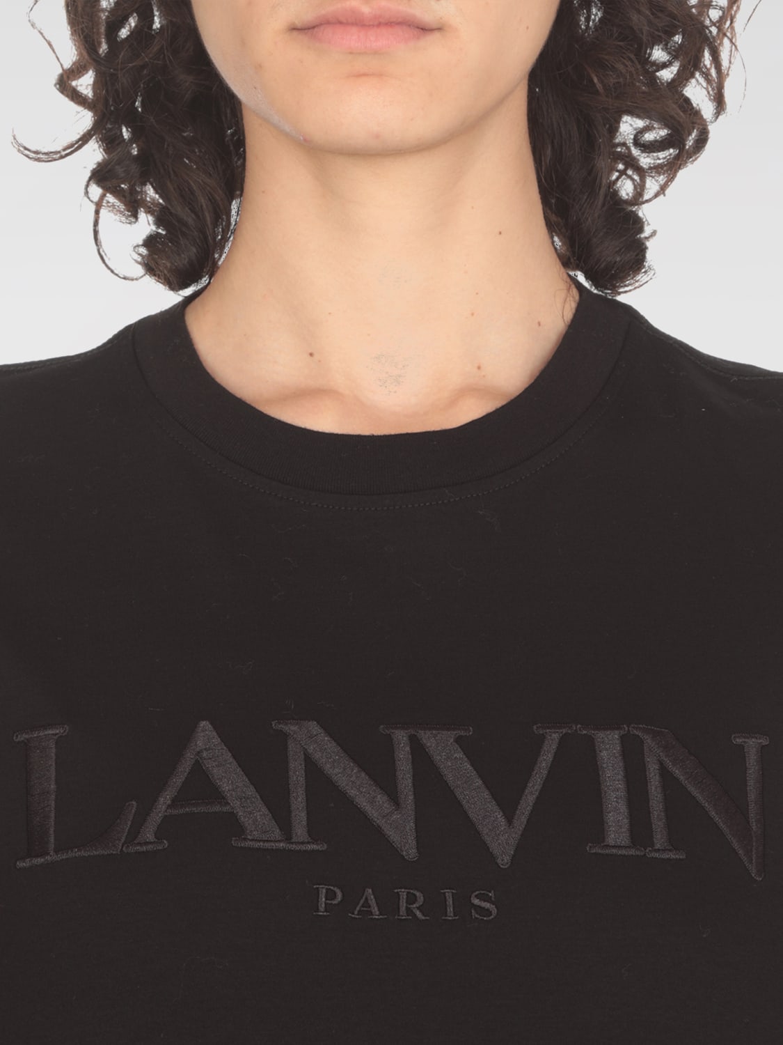 LANVIN T-SHIRT: T-shirt woman Lanvin, Black - Img 4