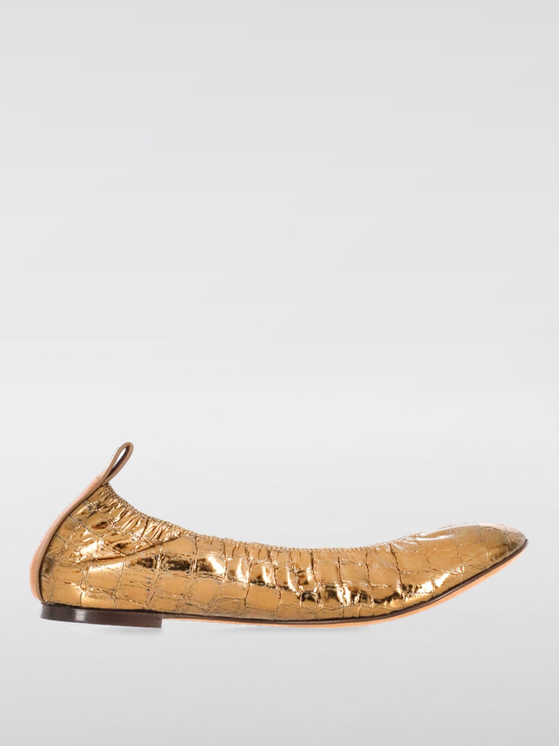 LANVIN BALLET FLATS: Shoes woman Lanvin, Gold - Img 1