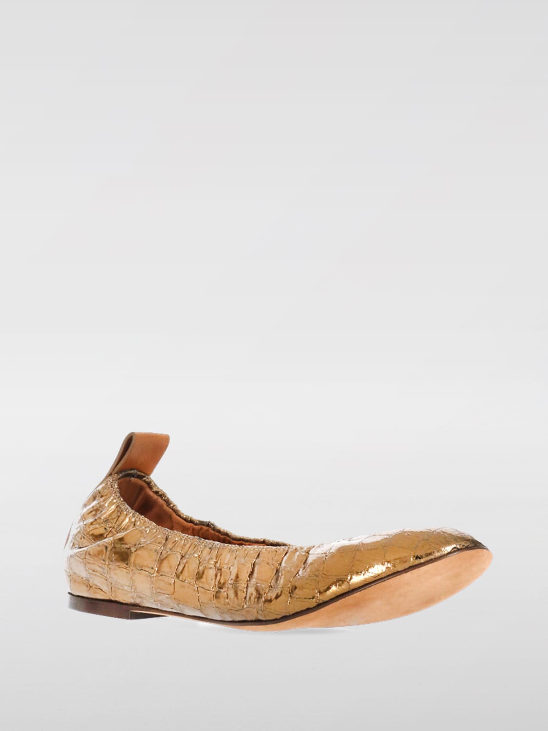 LANVIN BALLET FLATS: Shoes woman Lanvin, Gold - Img 2