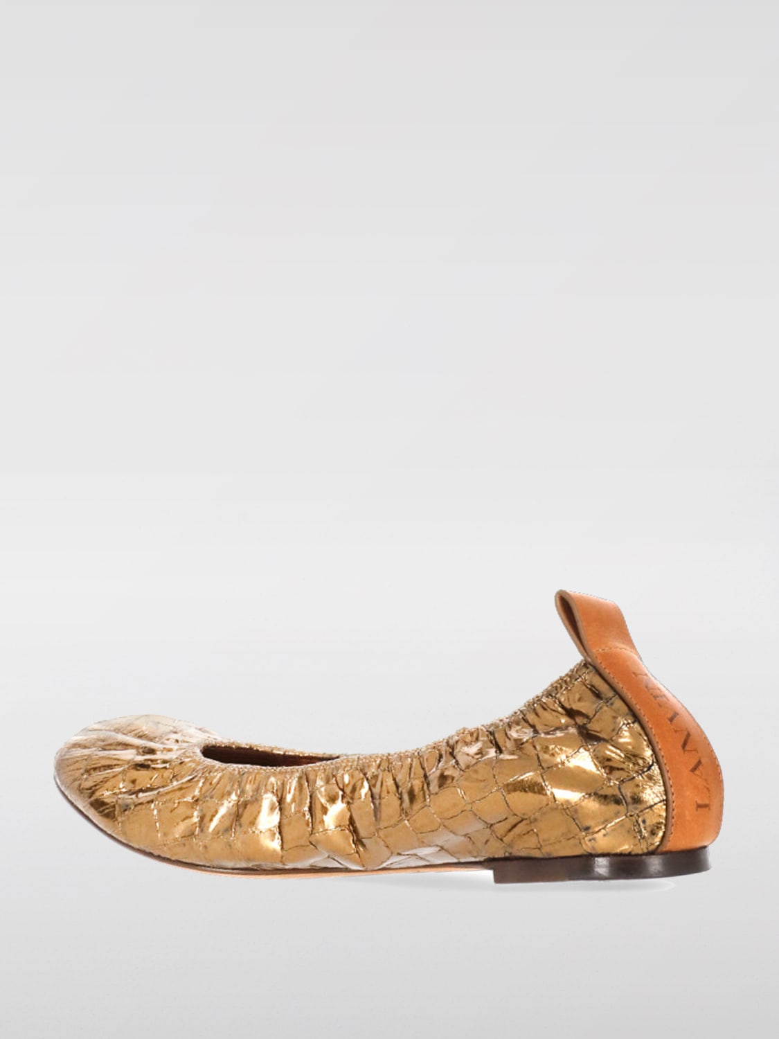 LANVIN BALLET FLATS: Shoes woman Lanvin, Gold - Img 3