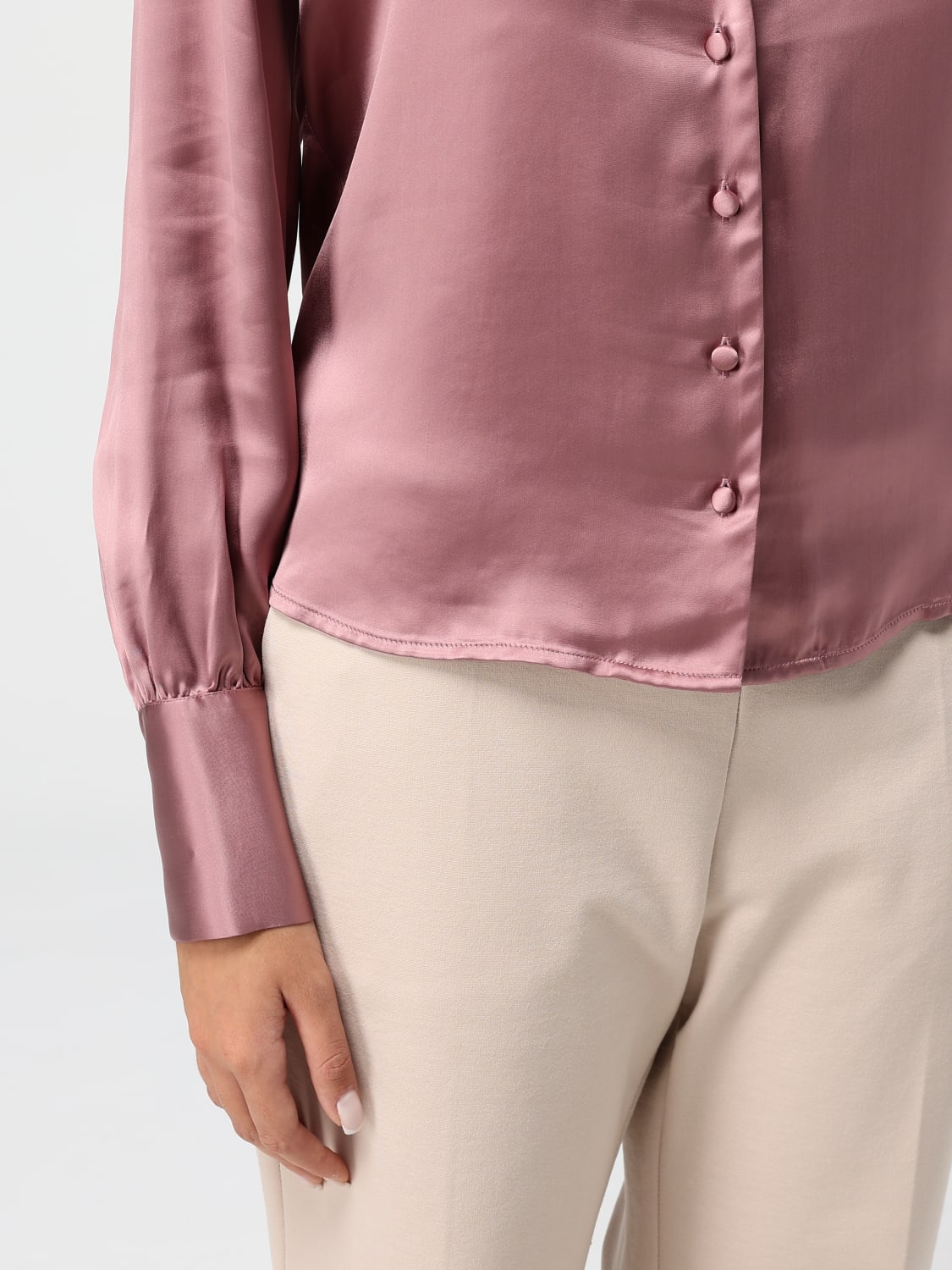 TWINSET CAMISA: Camisa mujer Twinset, Rosa - Img 3