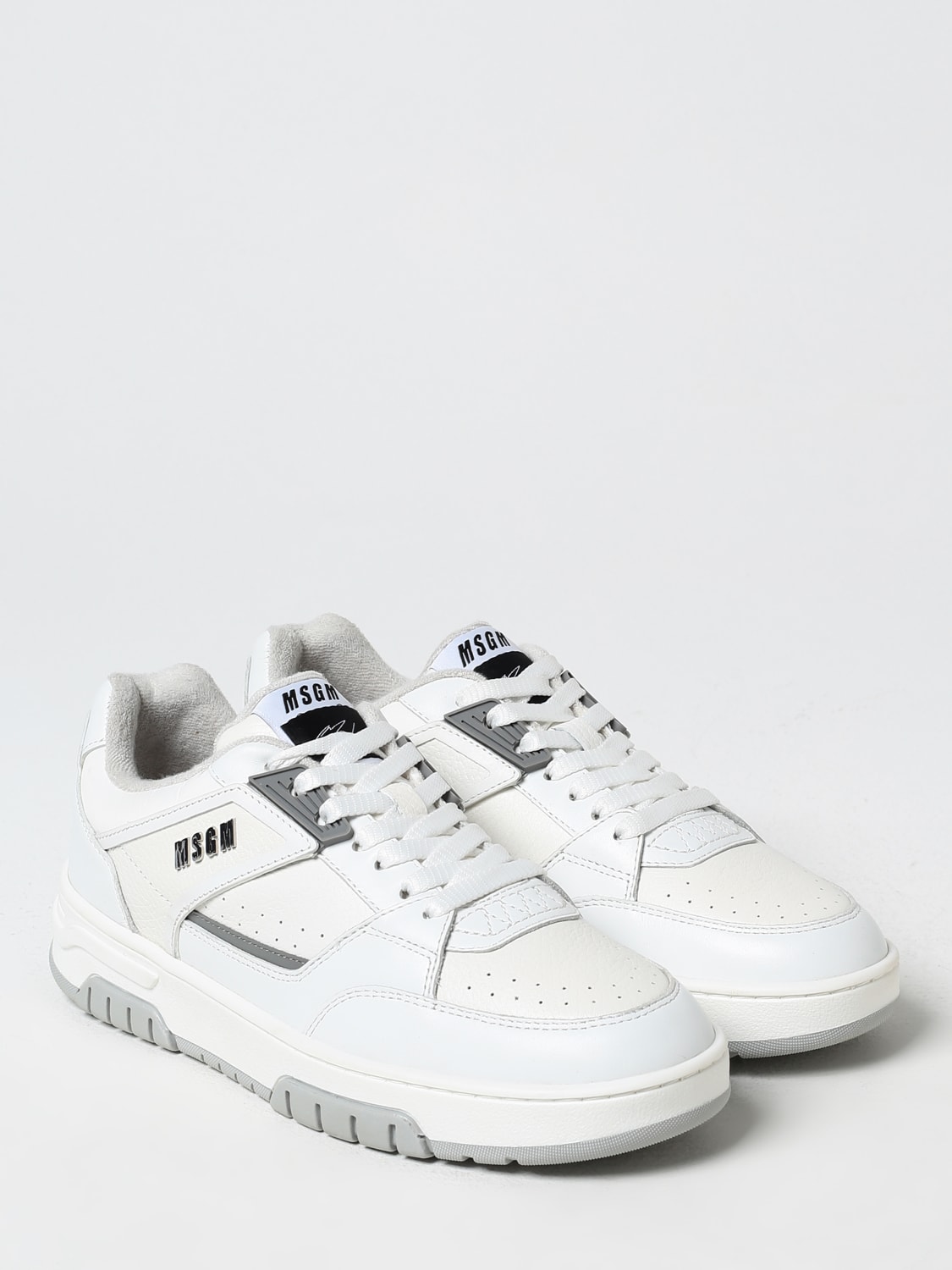 MSGM SNEAKERS: Shoes men MSGM, White - Img 2