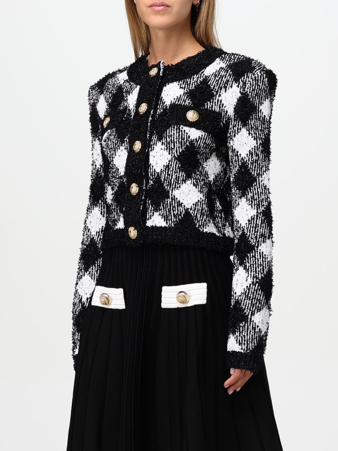 BALMAIN JACKET: Jacket woman Balmain, White - Img 4