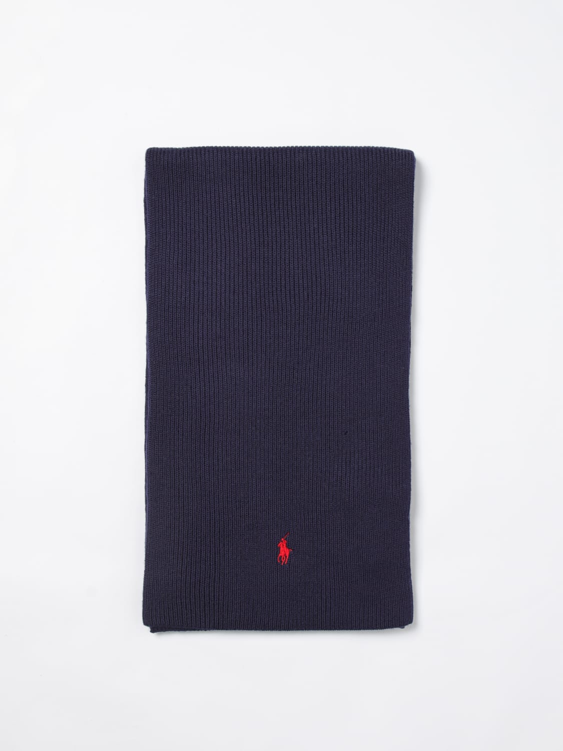 POLO RALPH LAUREN SCARF: Scarf men Polo Ralph Lauren, Blue - Img 1