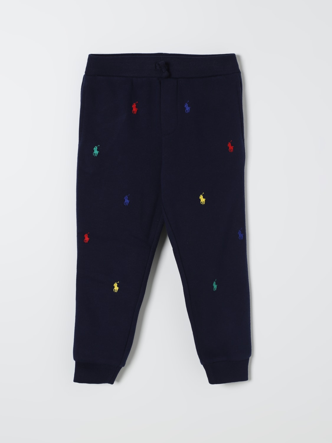 POLO RALPH LAUREN PANTS: Pants kids Polo Ralph Lauren, Blue - Img 1