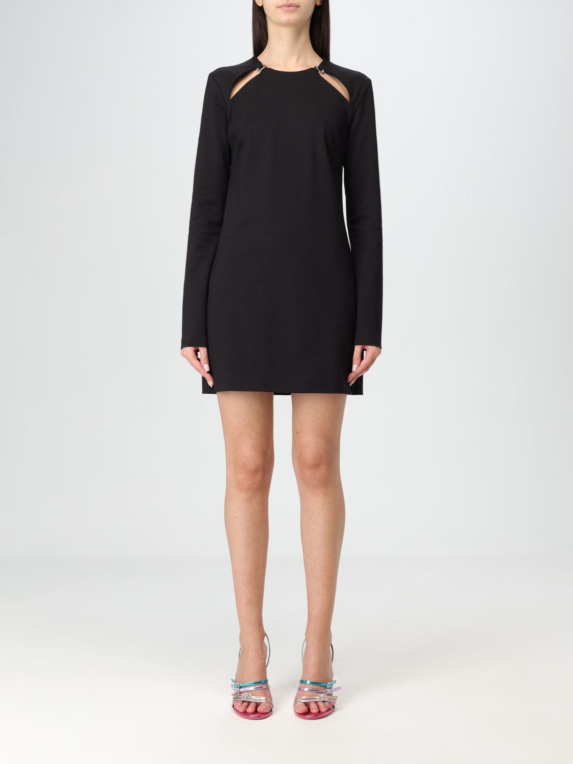 CHIARA FERRAGNI KLEID: Kleider damen Chiara Ferragni, Schwarz - Img 1