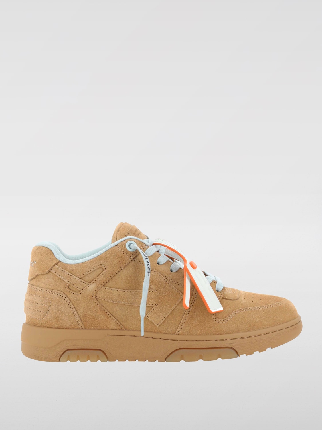 Giglio Sneakers Out Of Office Off-White in camoscio