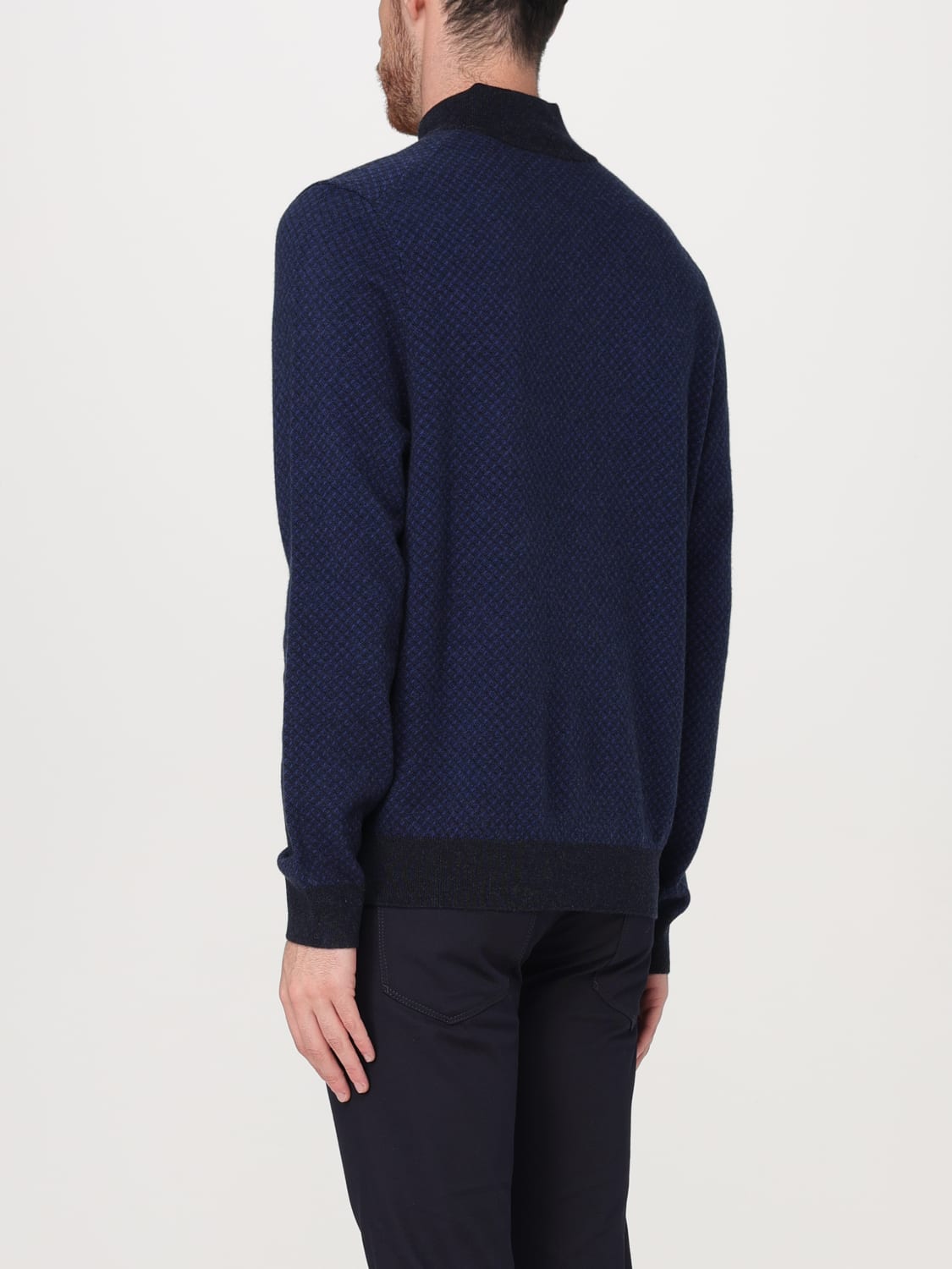 BOSS SWEATER: Sweater men Boss, Blue - Img 2