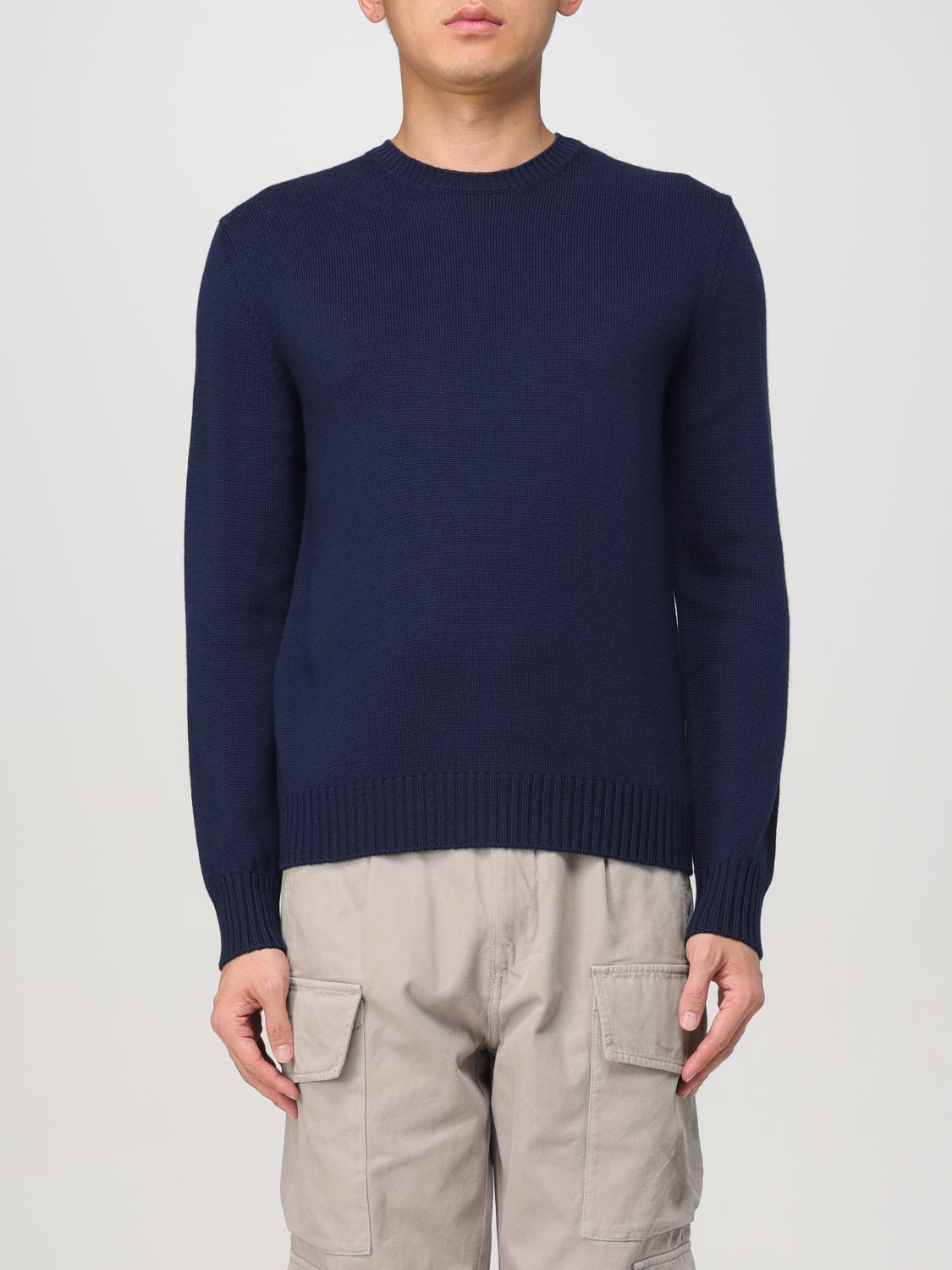 BALLANTYNE SWEATER: Sweater men Ballantyne, Blue - Img 1