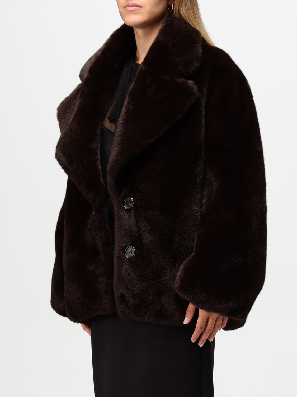 PINKOファーコート 美品✨PINKO ムートンファーコート リアルファー