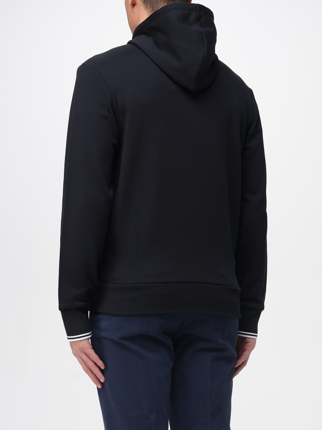 FRED PERRY SWEATSHIRT: Sweater men Fred Perry, Black - Img 2