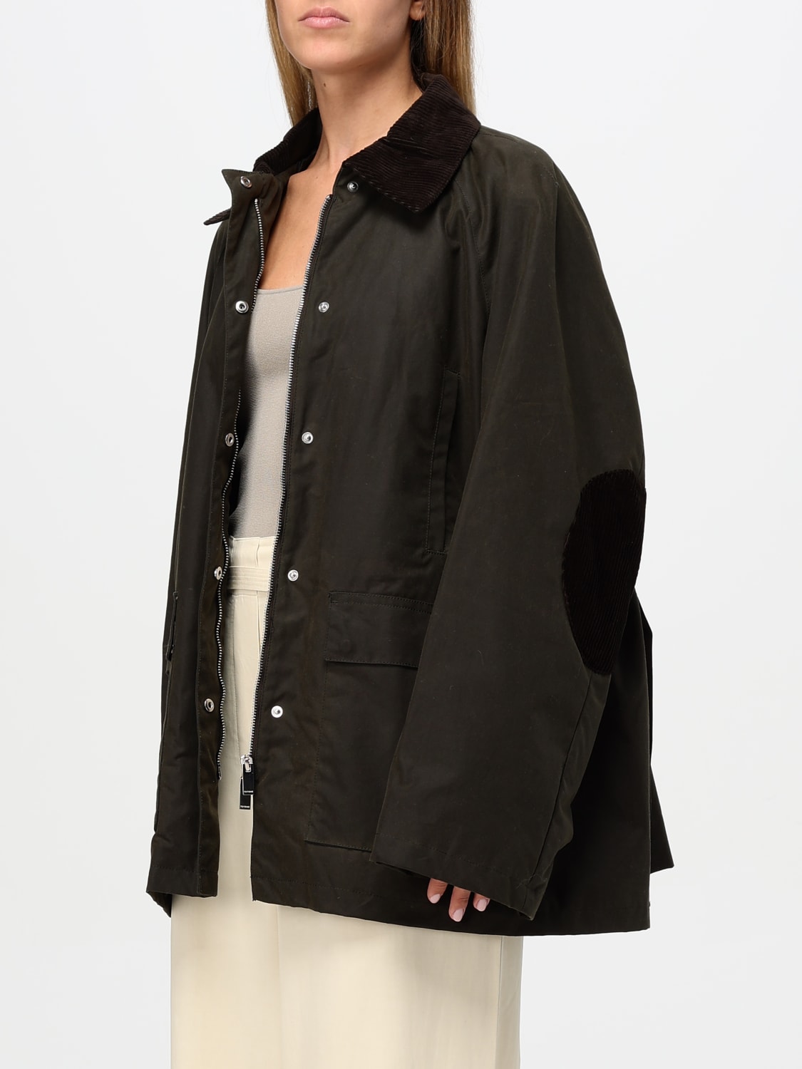 ジャケット TOTEME Woman Jacket Green 244WRO4722FB0320 032 TOTEME: Jacket woman - Green | Toteme jacket