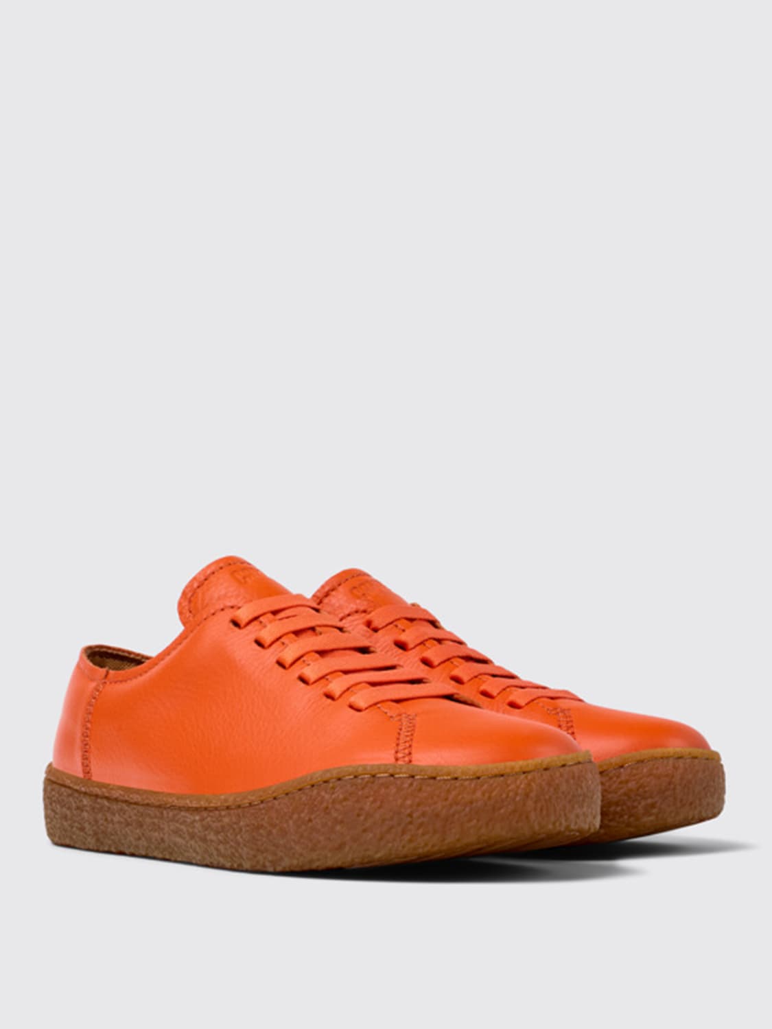スニーカー CAMPER Woman Sneakers Orange K201585-015 PEU TERRENO 0 Camper Outlet: Sneakers woman - Orange | Camper sneakers