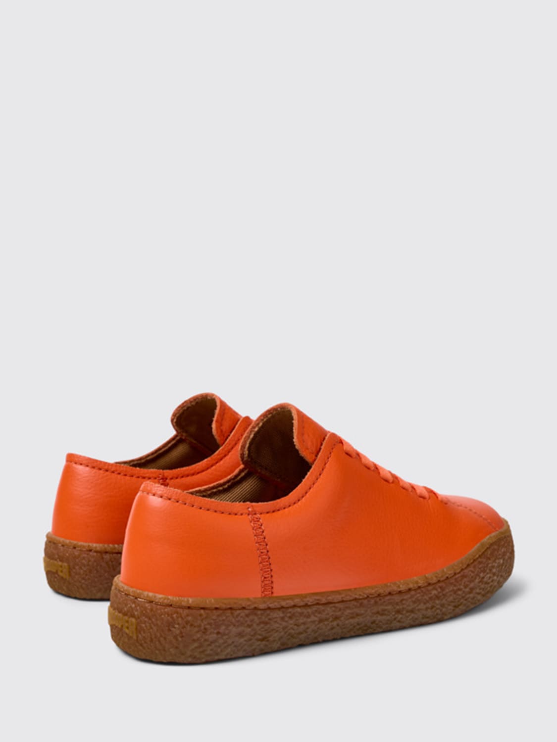スニーカー CAMPER Woman Sneakers Orange K201585-015 PEU TERRENO 0 Camper Outlet: Sneakers woman - Orange | Camper sneakers