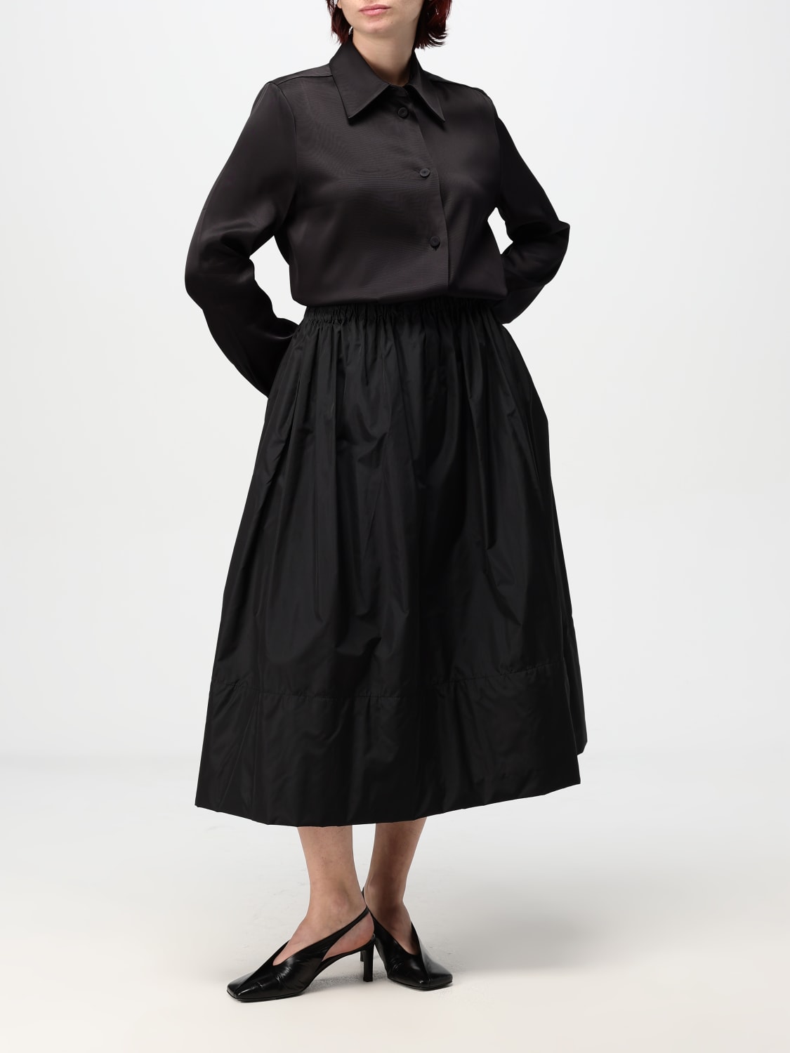 JIL SANDER CHEMISE: Chemise femme Jil Sander, Noir - Img 2