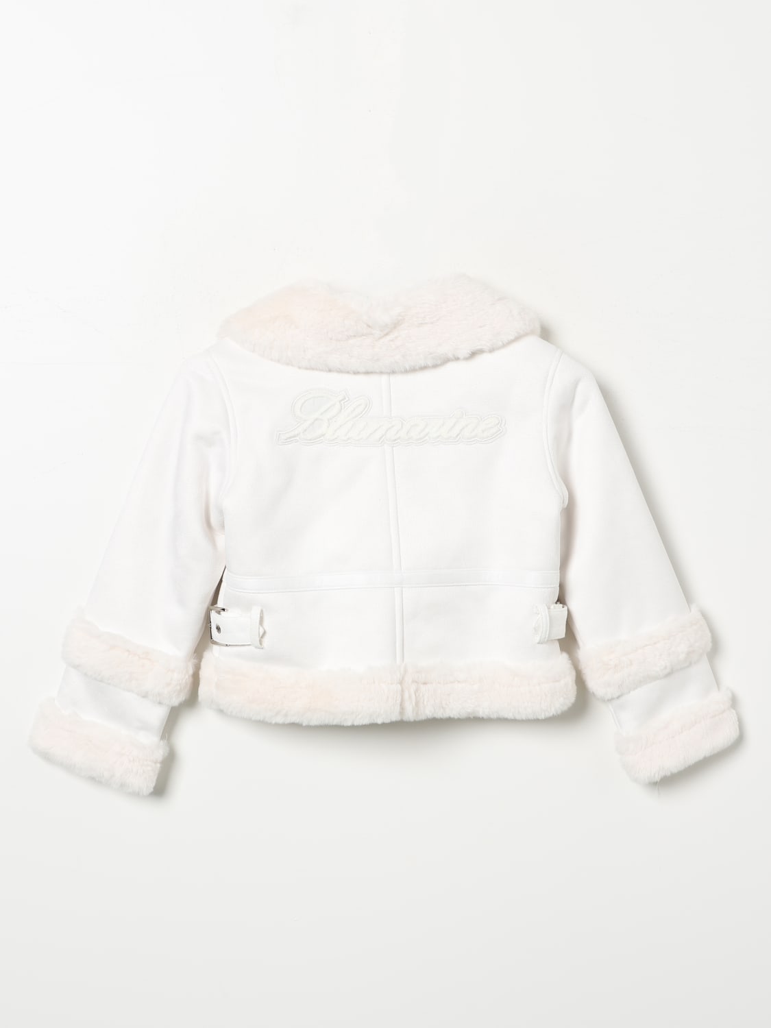 MISS BLUMARINE JACKET: Jacket kids Miss Blumarine, White - Img 2