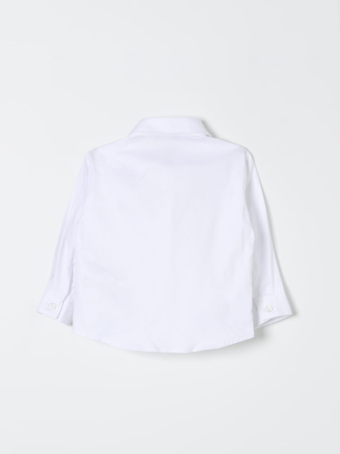 MANUEL RITZ CAMICIA: Camicia Manuel Ritz in cotone con logo , Bianco - Img 2