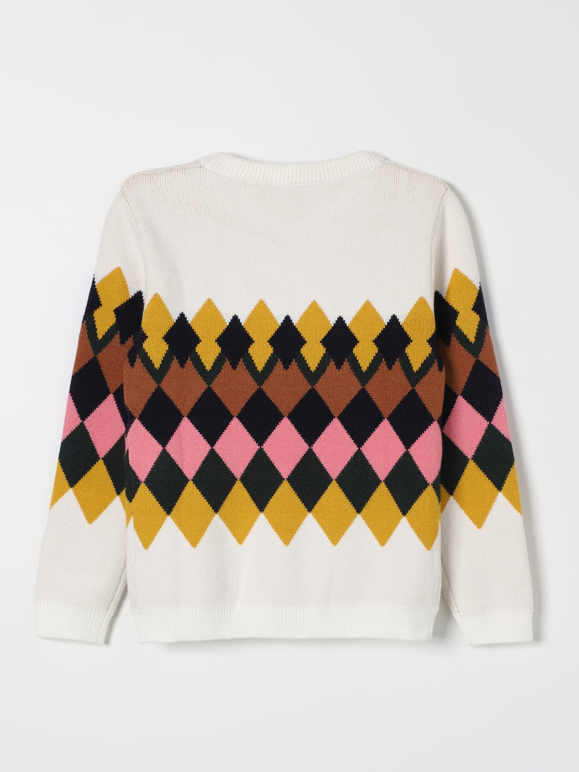 MANUEL RITZ SWEATER: Sweater kids Manuel Ritz, White - Img 2