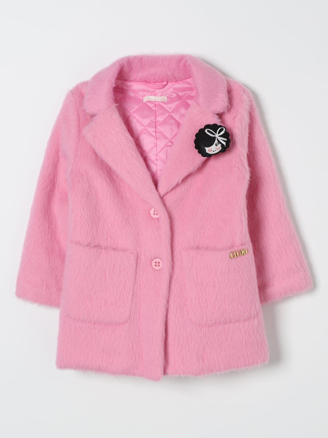 LIU JO COAT: Coat kids Liu Jo, Pink - Img 1