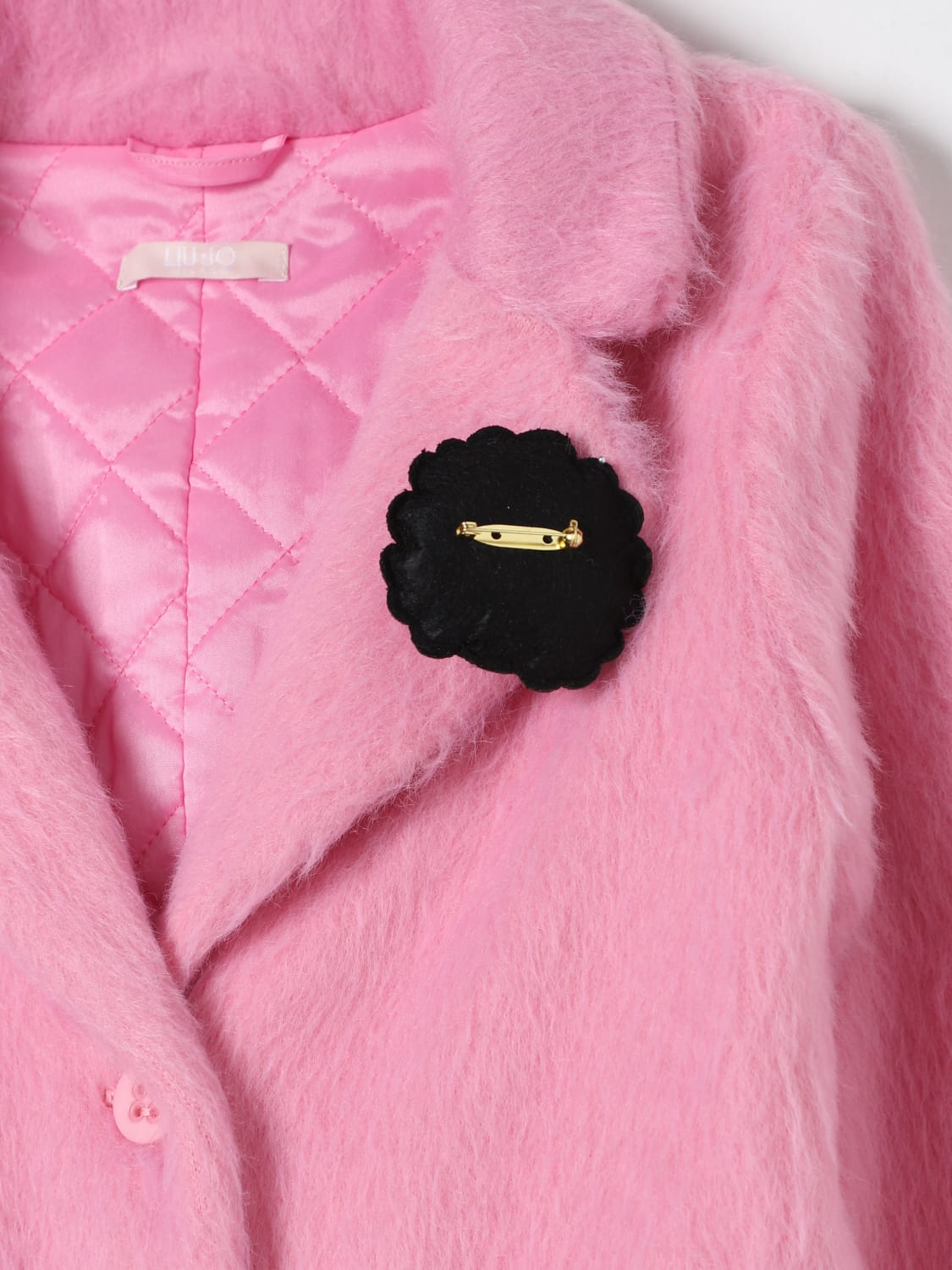 LIU JO COAT: Coat kids Liu Jo, Pink - Img 3