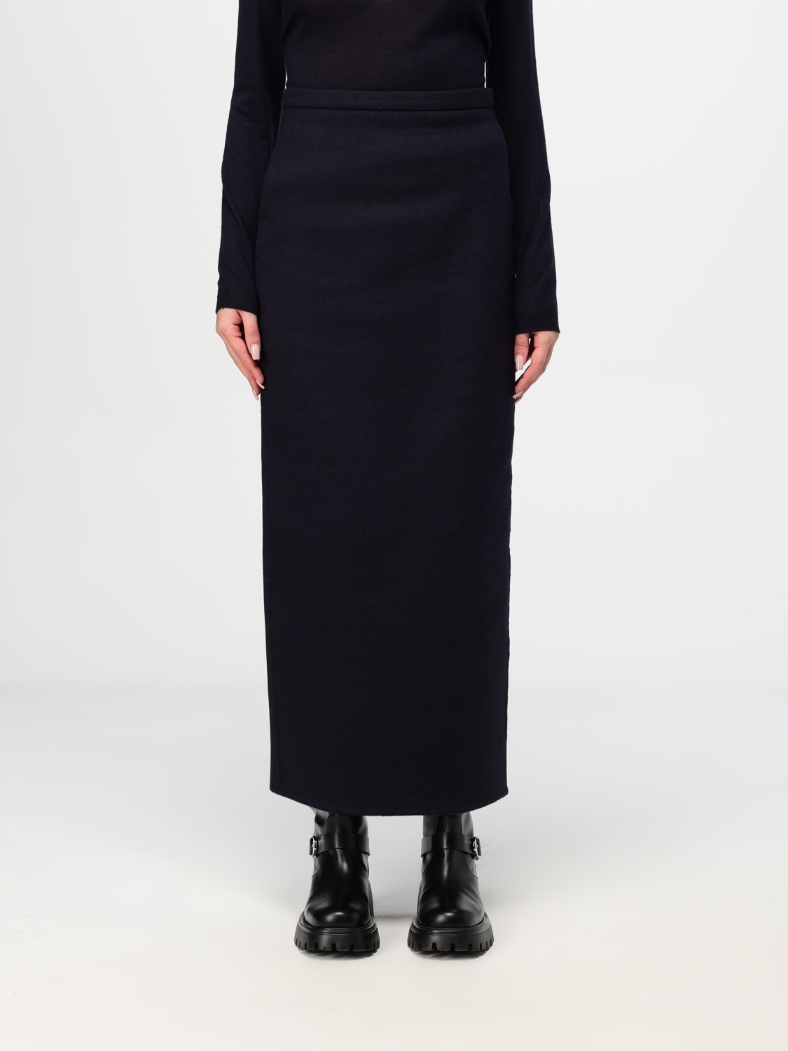 MAX MARA SKIRT: Skirt woman Max Mara, Blue - Img 1