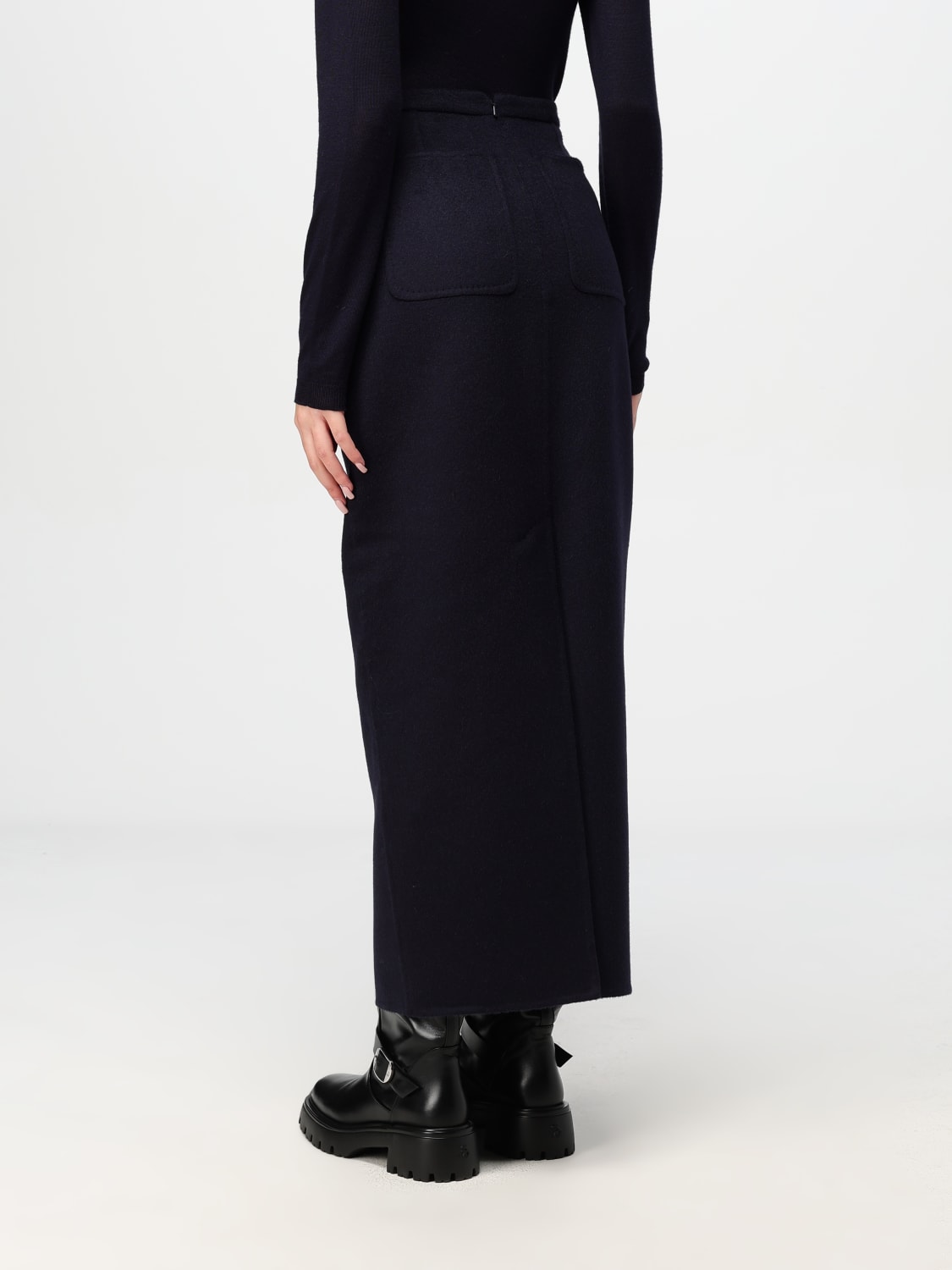 MAX MARA SKIRT: Skirt woman Max Mara, Blue - Img 3