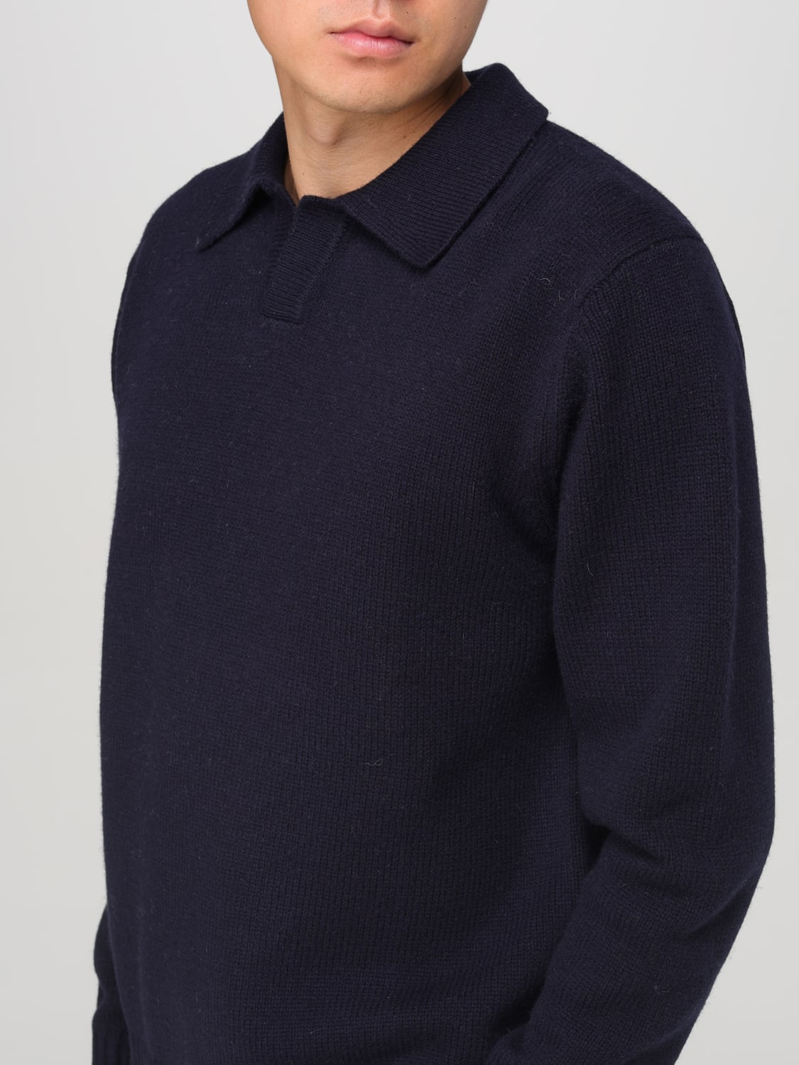 ASPESI PULLOVER: Pullover herren Aspesi, Navy - Img 3