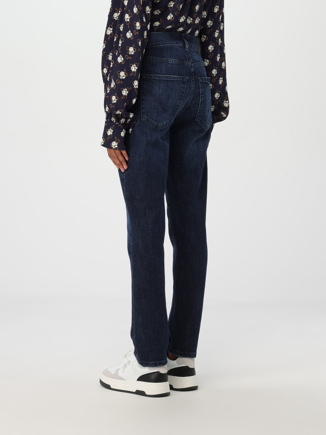 DONDUP JEANS: Jeans Dondup in denim di cotone , Blue - Img 3